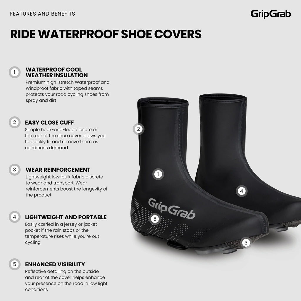 Ride Waterproof Road Shoe Covers