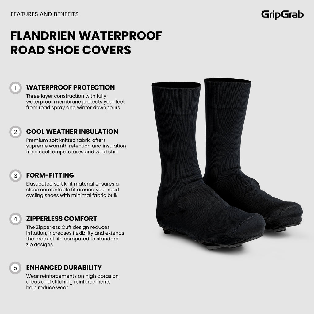 Flandrien Waterproof Road Shoe Covers