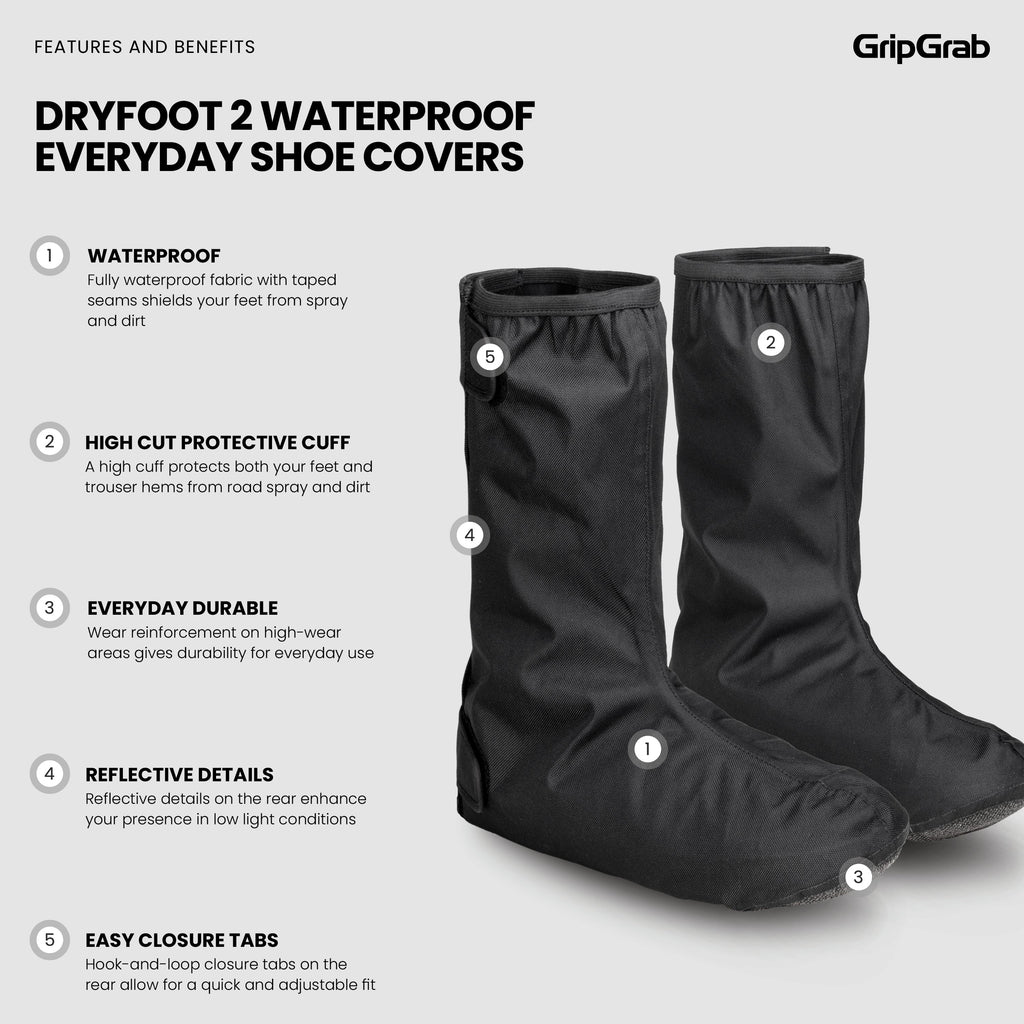DryFoot 2 Waterproof Everyday Shoe Covers