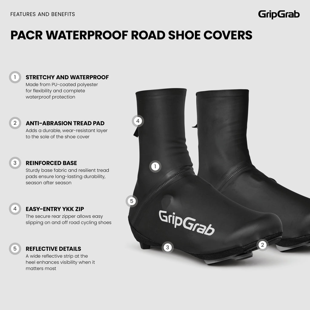 PACR Waterproof Road Shoe Covers