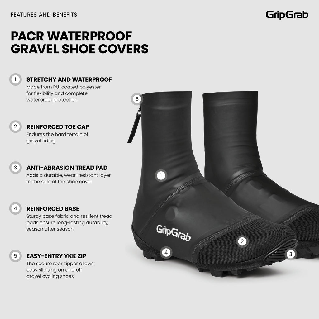 PACR Waterproof Gravel Shoe Covers