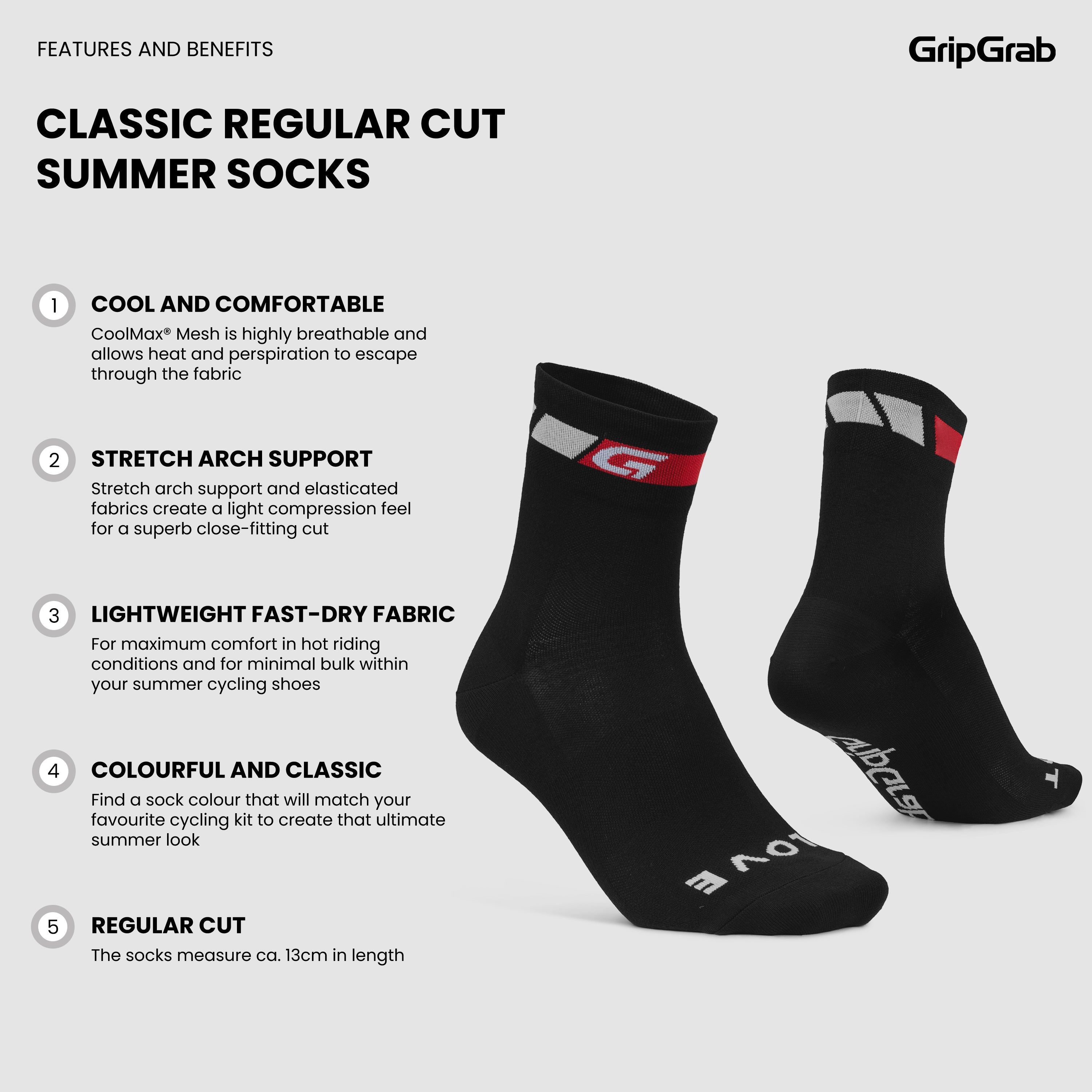 Classic Regular Cut Summer Socks