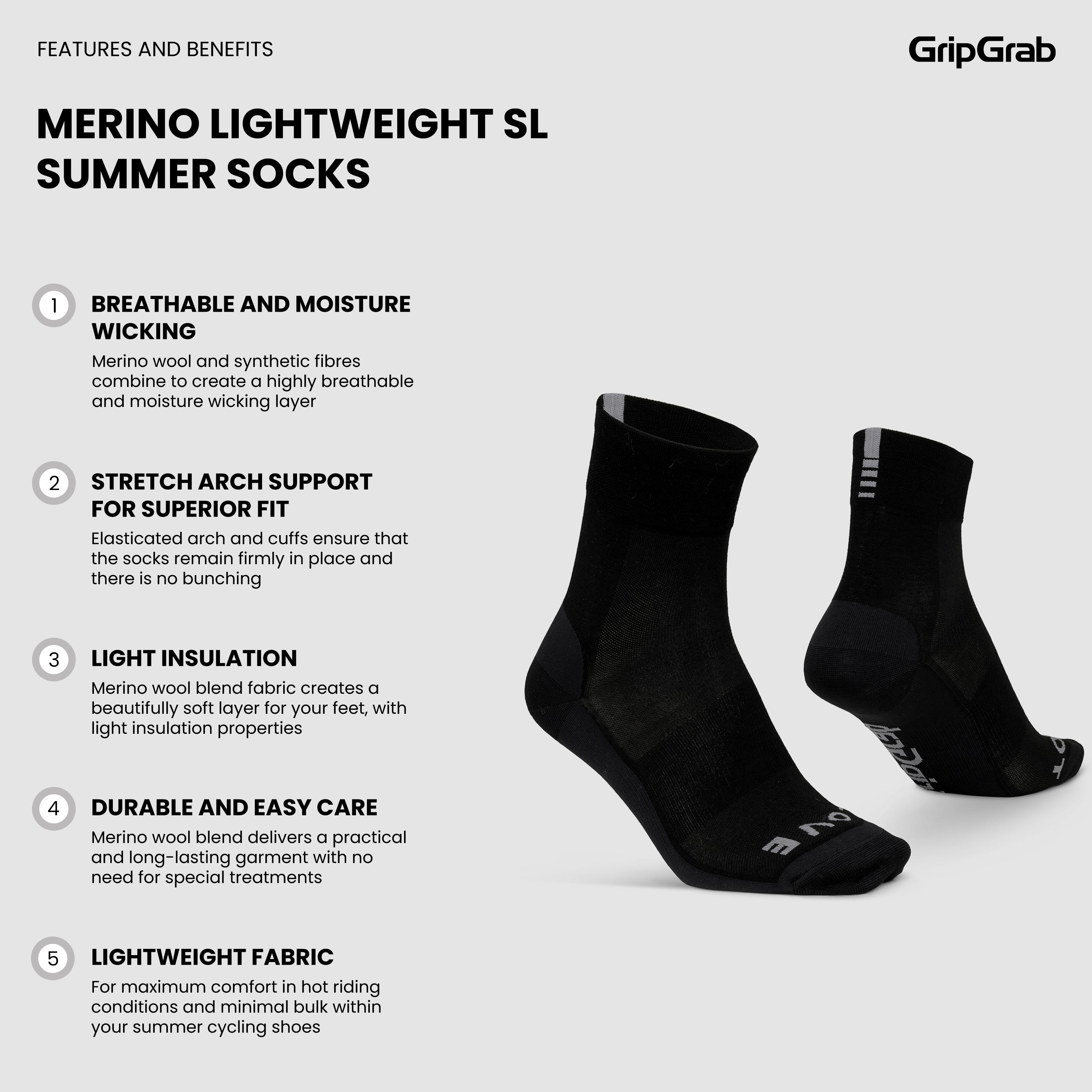 Merino Lightweight SL Summer Socks