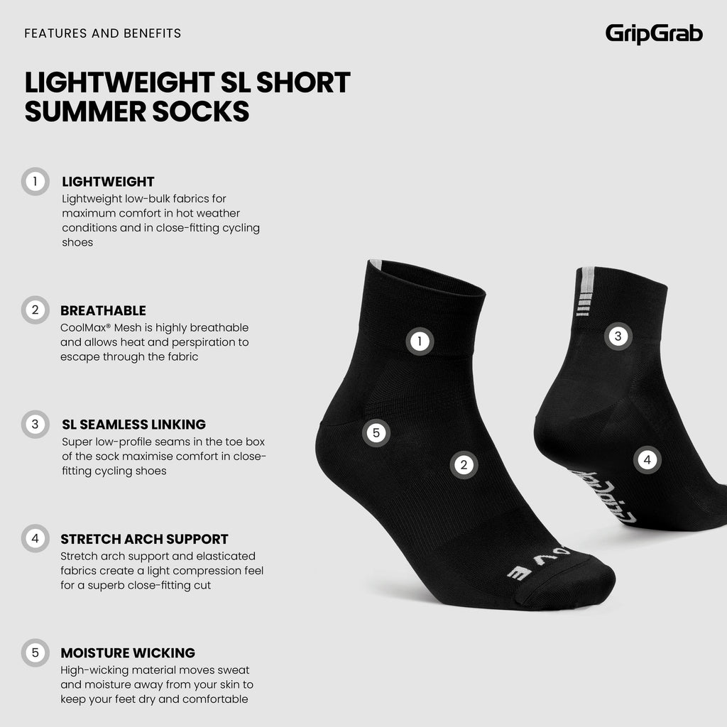 Lightweight SL Short Summer Socks