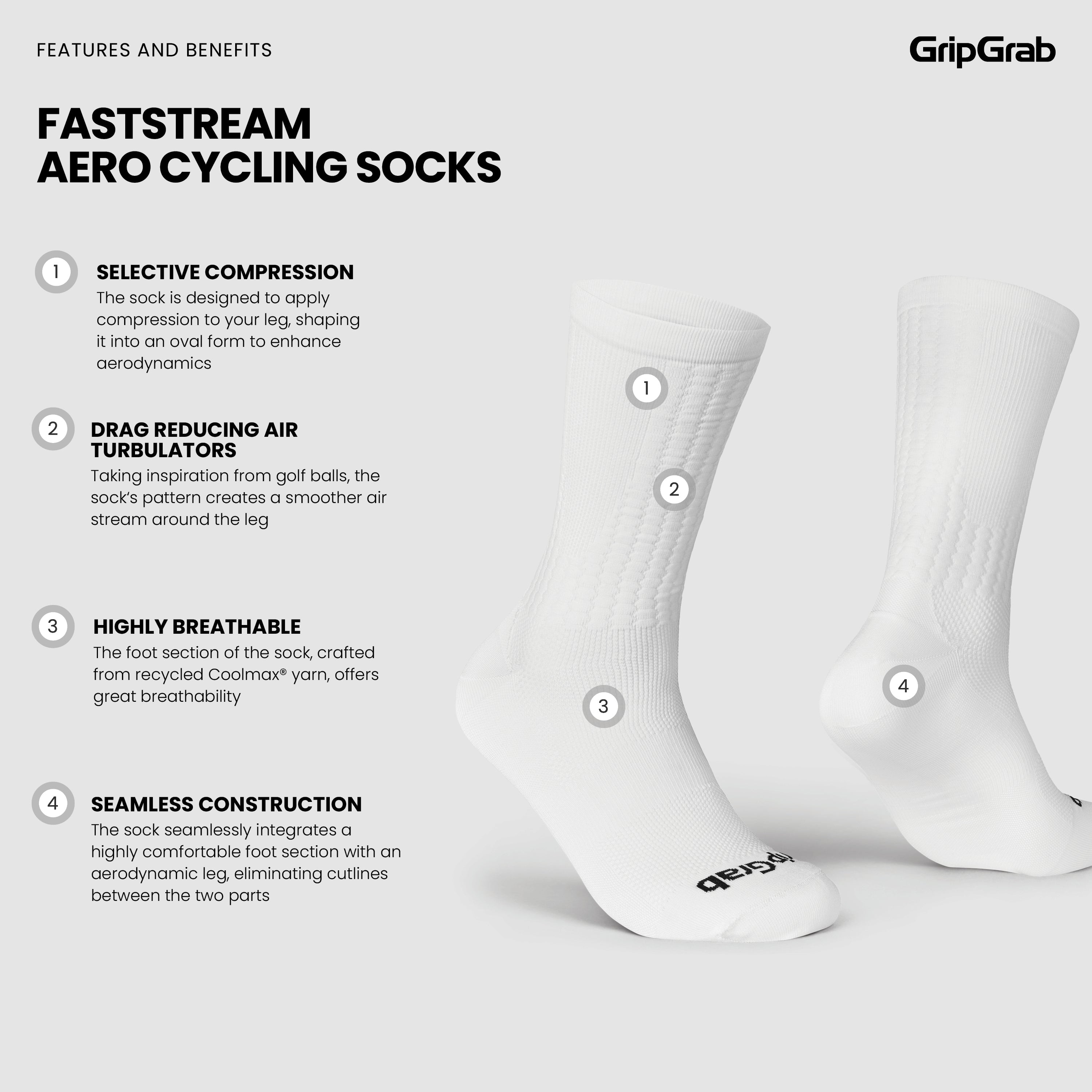 FastStream Aero Cycling Socks