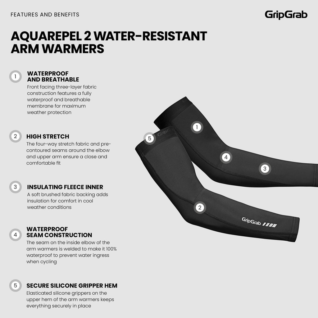 AquaRepel 2 Water-Resistant Arm Warmers