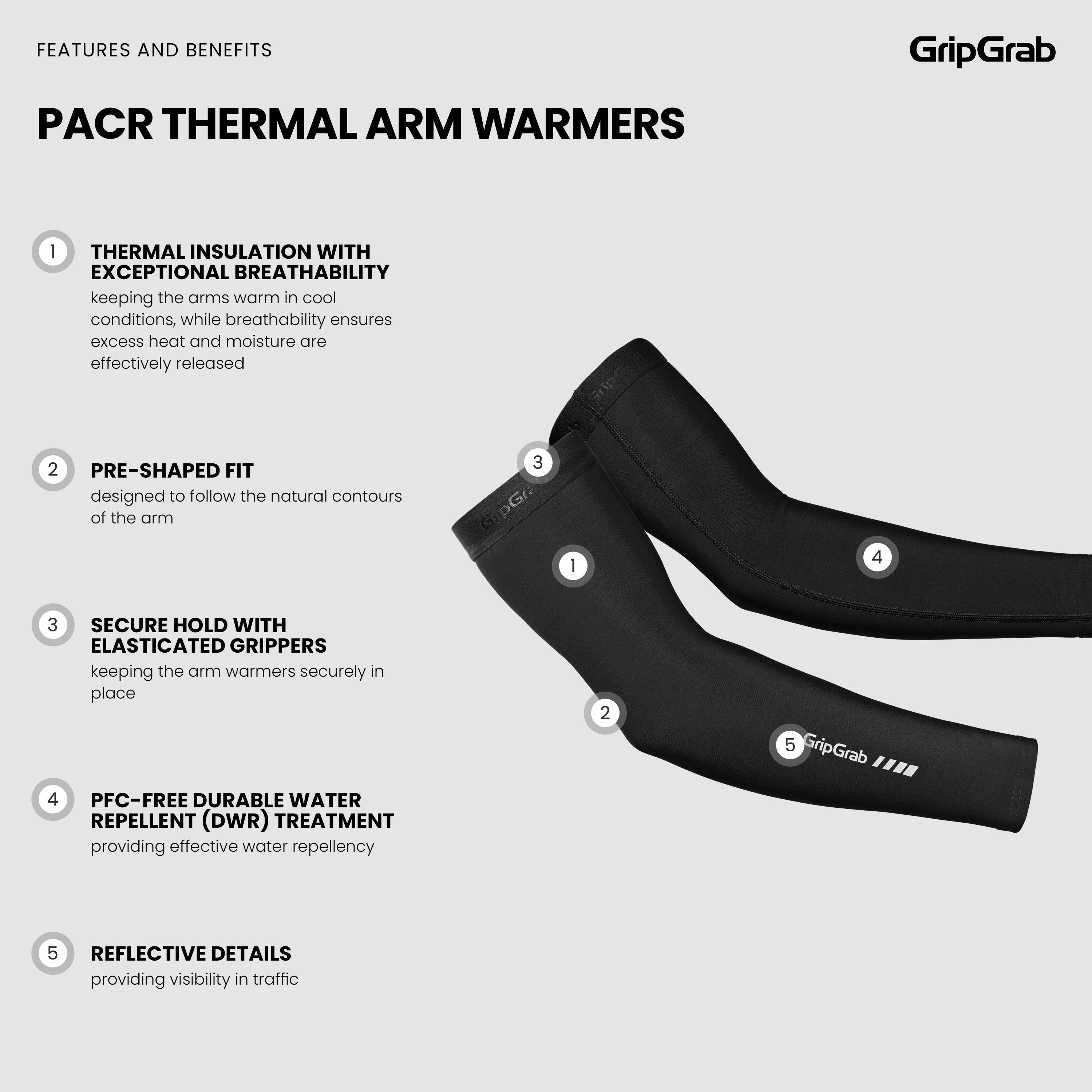 PACR Thermal Arm Warmers