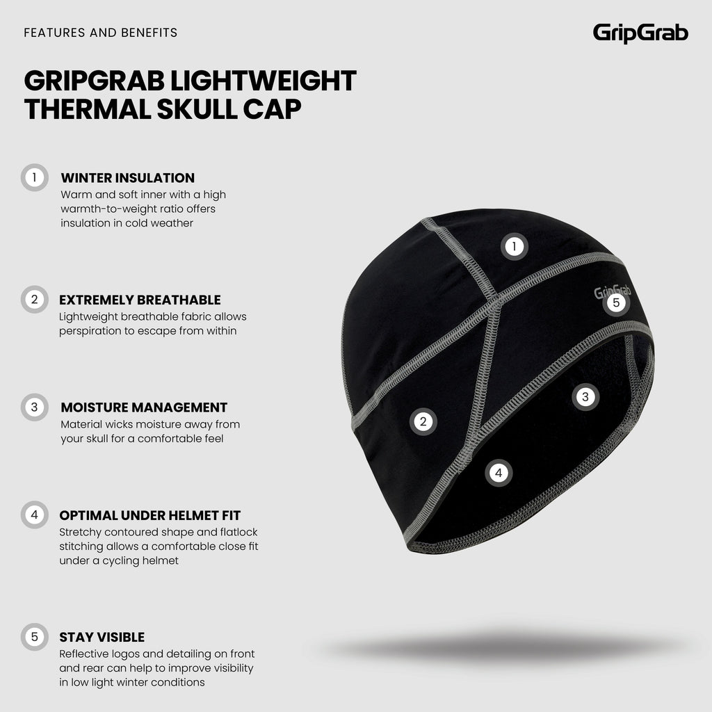 Kids' Thermal Winter Skull Cap