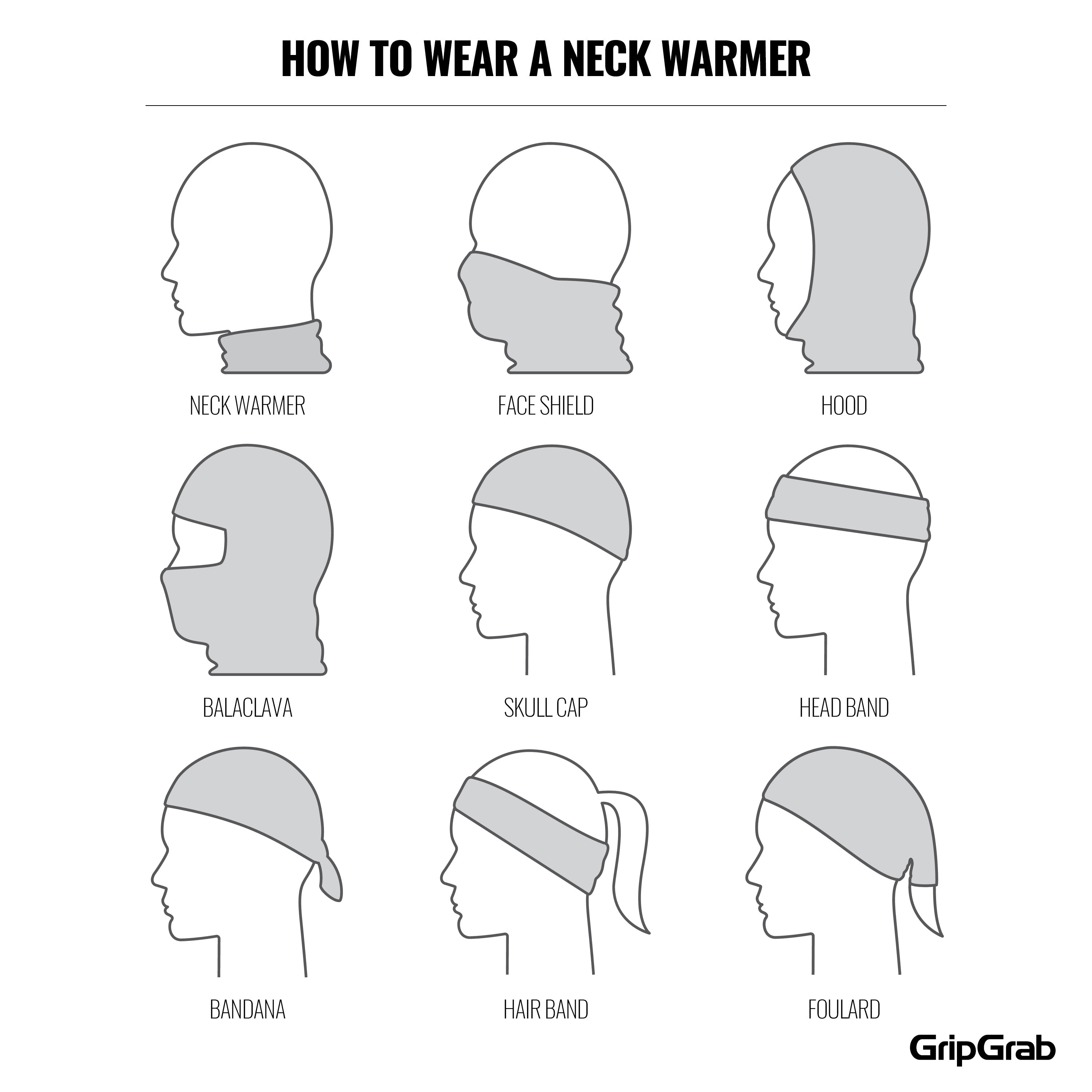 Multifunctional Merino Neck Warmer