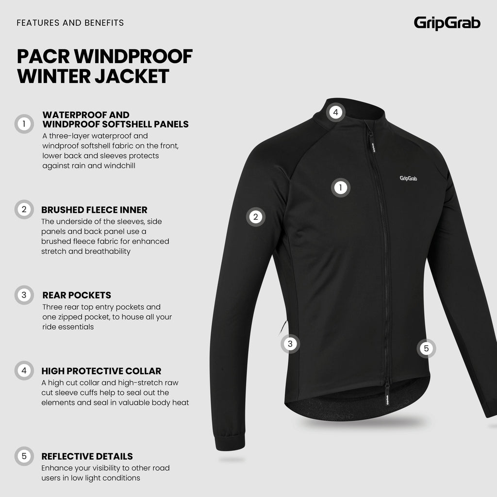 PACR Windproof Winter Jacket
