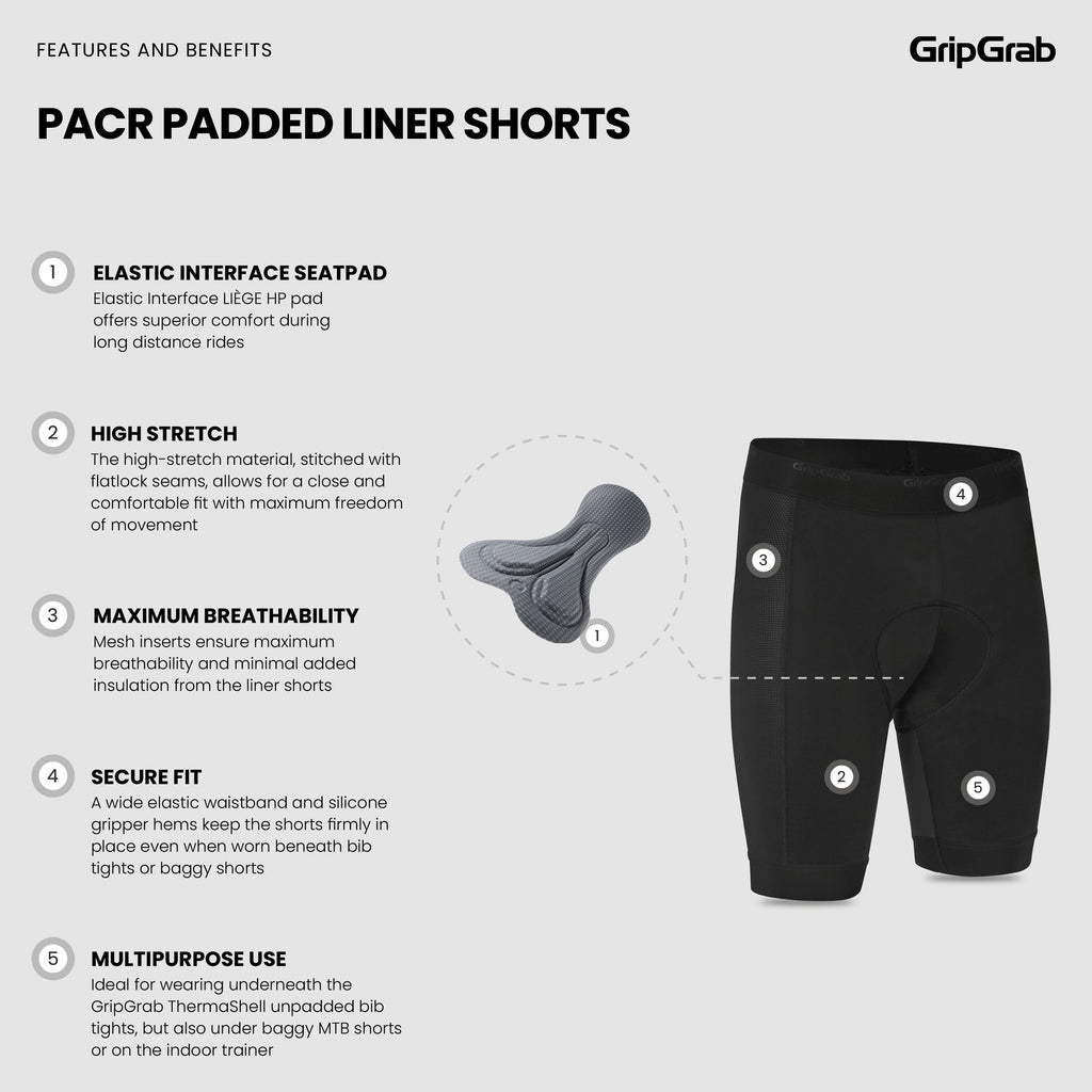 PACR Padded Liner Shorts