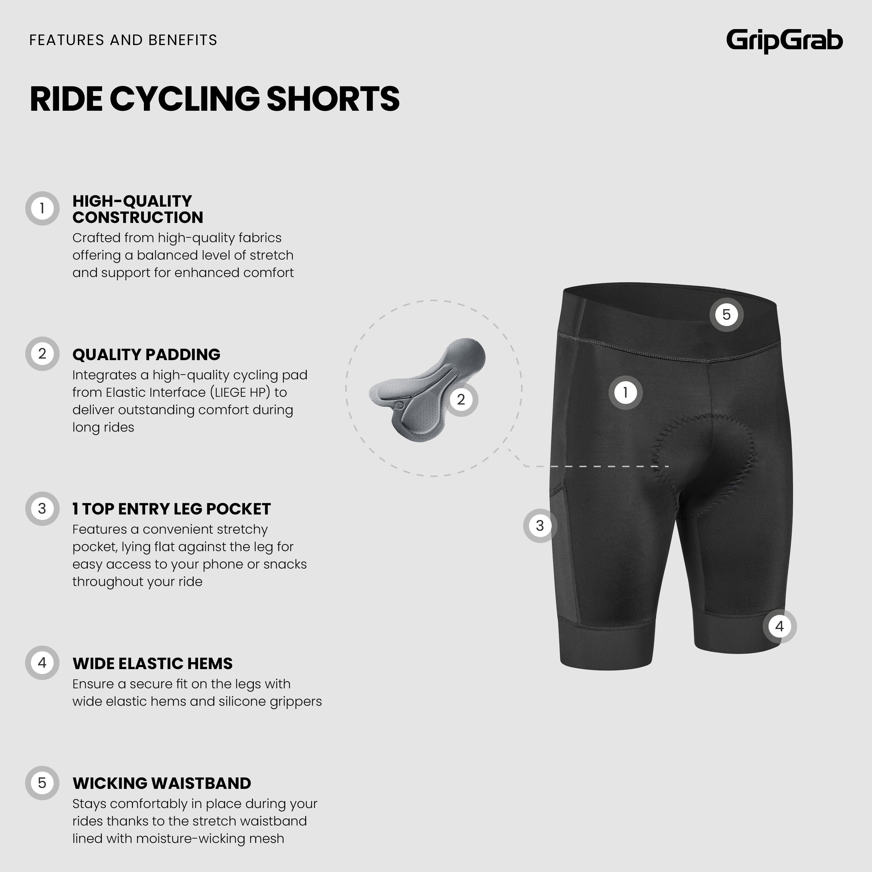 RIDE Cycling Shorts