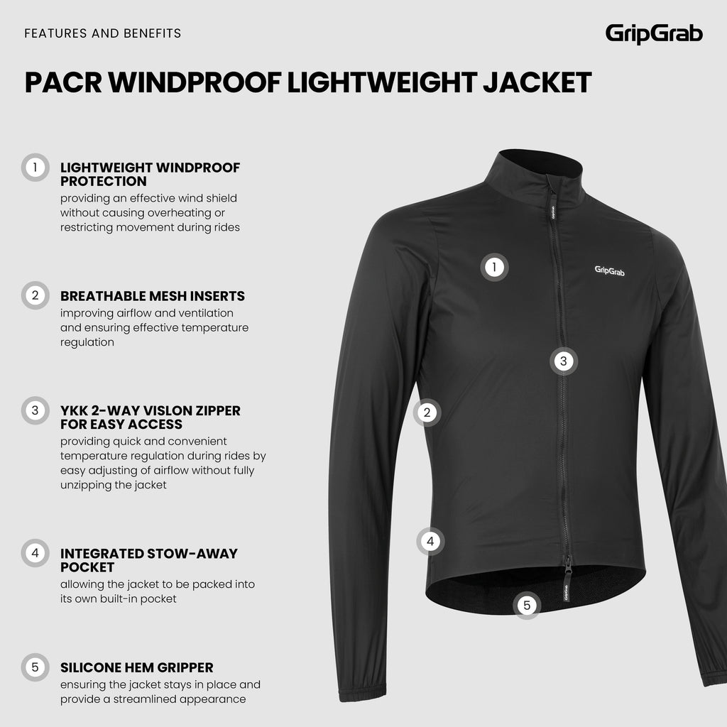 PACR Windproof Lightweight Jacket
