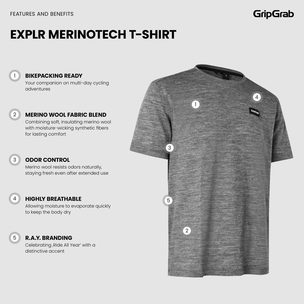 EXPLR Merinotech T-shirt