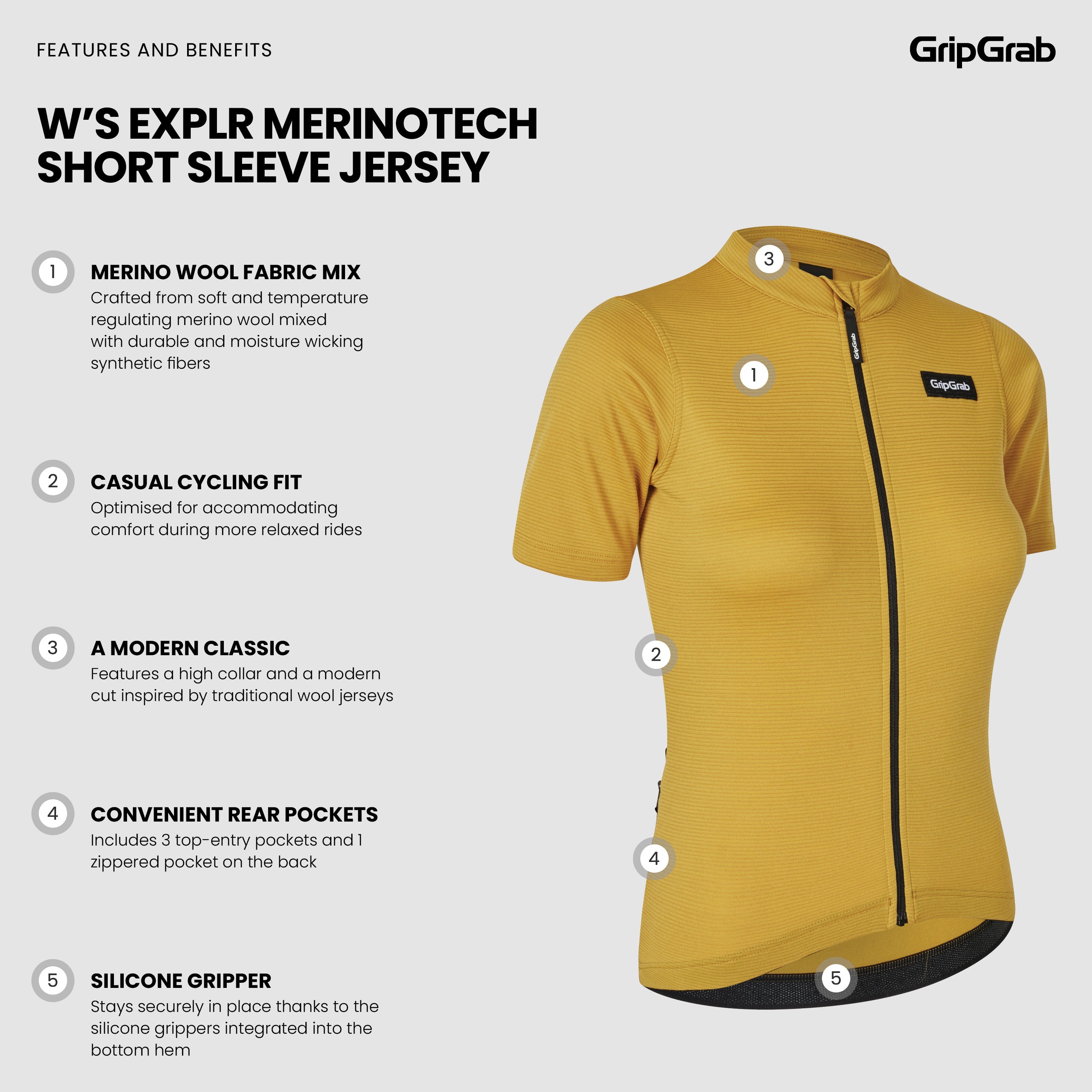 Women's EXPLR Merinotech Short Sleeve Jersey