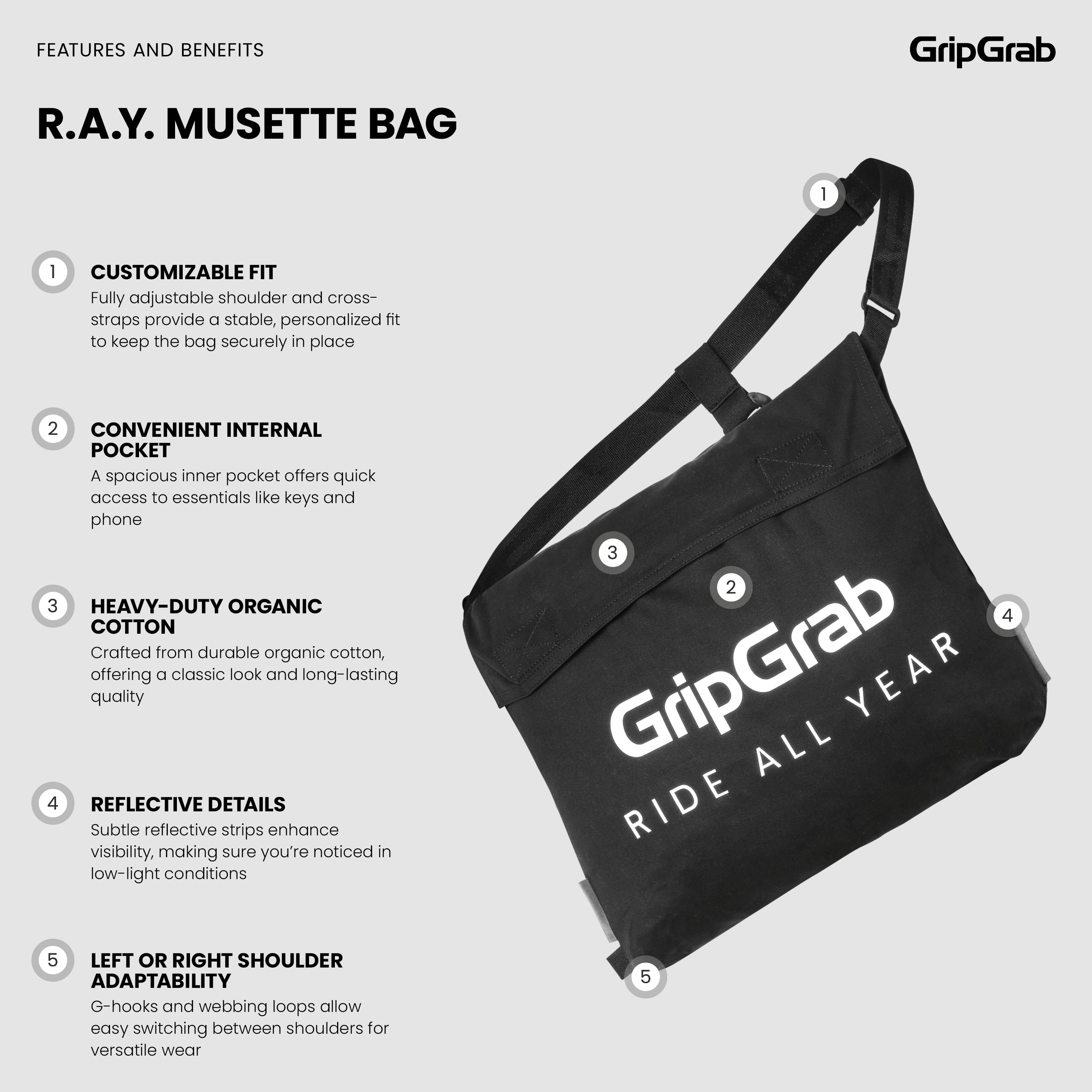 R.A.Y. Musette Bag